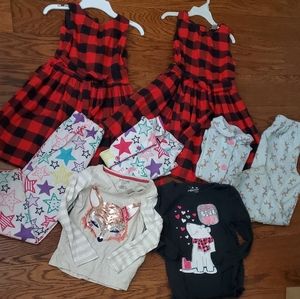 Twin girls bundle size 6